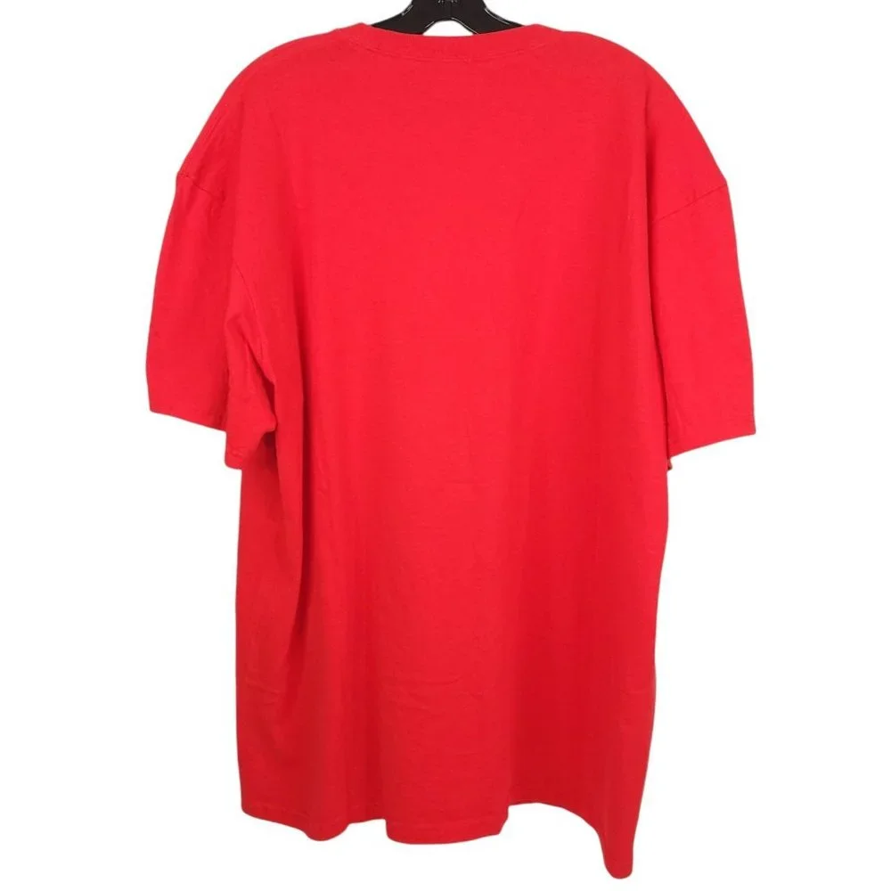 Majestic St Louis Cardinals T Shirt Size 2XL MLB Authentic Collection Red White - Picture 3 of 7